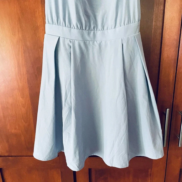 Halara Breezeful Slip Dress Lightweight Adjustable Straps Pleated Mini Size XS - Picture 5 of 9